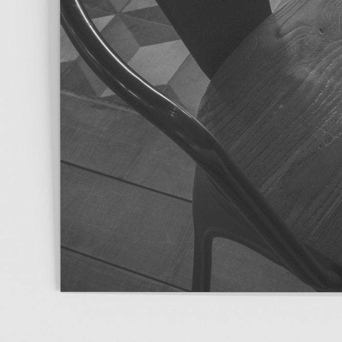Parisian Cafe in Black and White - French Taste Photography for Paris Lovers Poster Gallery Image 3