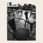 Parisian Cafe in Black and White - French Taste Photography for Paris Lovers Poster Gallery Image 4