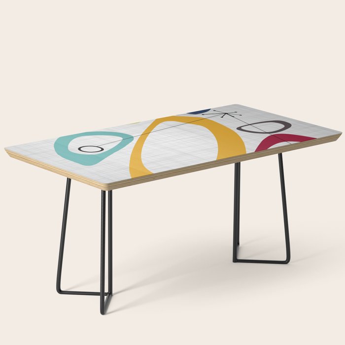 Mid Century Modern Art Coffee Table Gallery Image 1