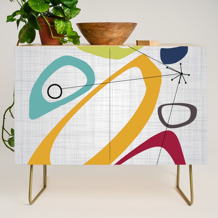 Mid Century Modern Art Credenza Gallery Image 1