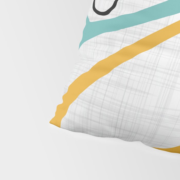 Mid Century Modern Art Pillow Sham Gallery Image 4