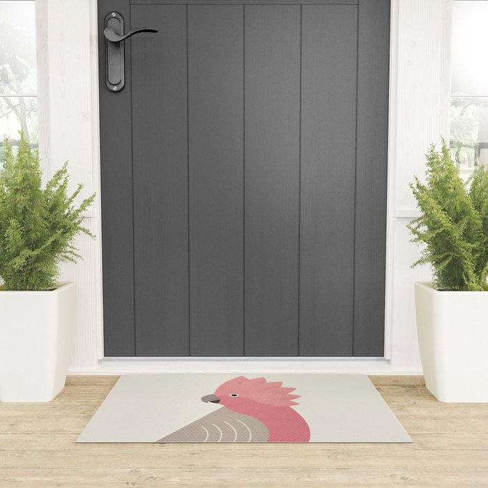 Whimsy Galah Welcome Mat Gallery Image 3
