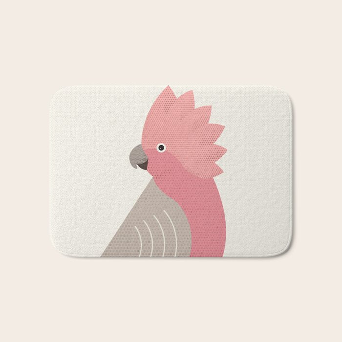 Whimsy Galah Bath Mat Gallery Image 1