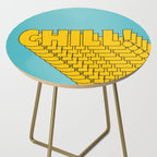 Chill Chill Chill! | Blue Edition Side Table Gallery Image 2