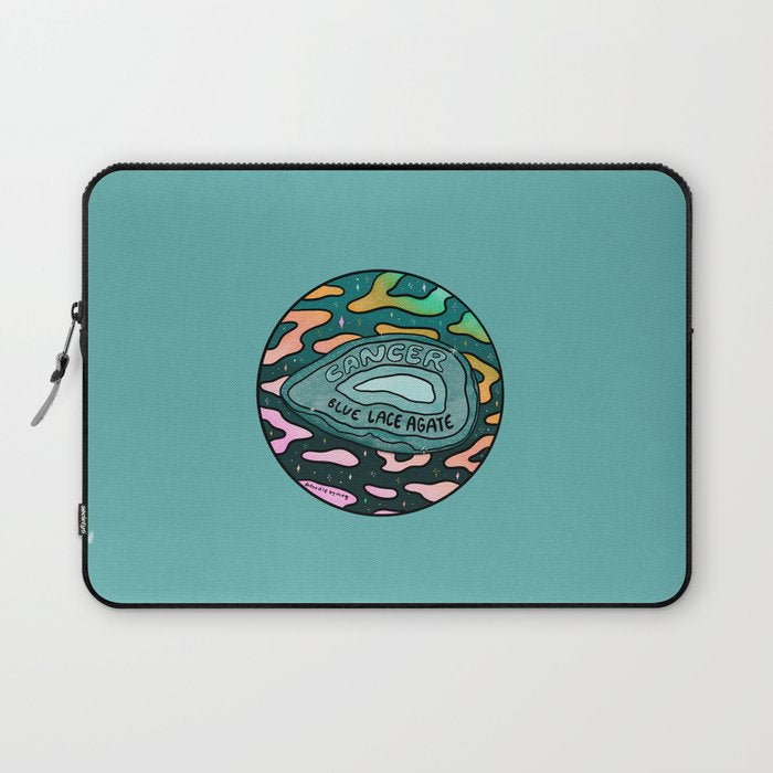 Cancer Crystal Laptop Sleeve Gallery Image 1