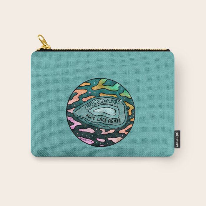 Cancer Crystal Carry All Pouch Gallery Image 1