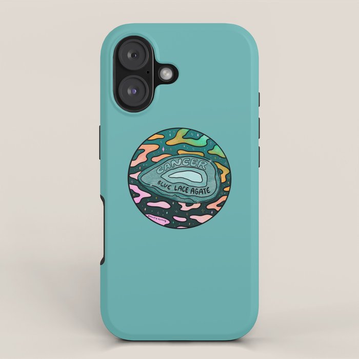 Cancer Crystal iPhone Case Gallery Image 1