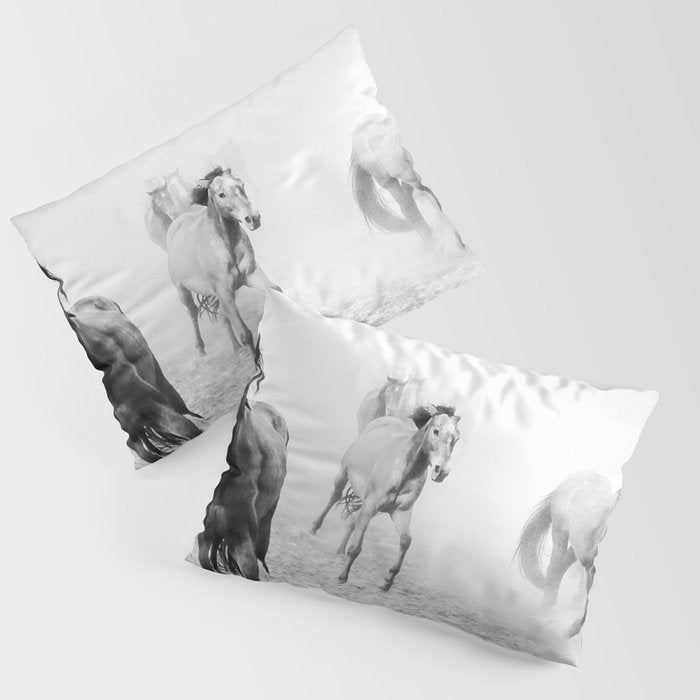 Running with the horses Pillow Sham Gallery Image 1