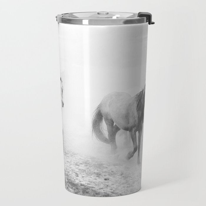 Running with the horses Travel Mug Gallery Image 2