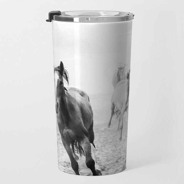 Running with the horses Travel Mug Gallery Image 3