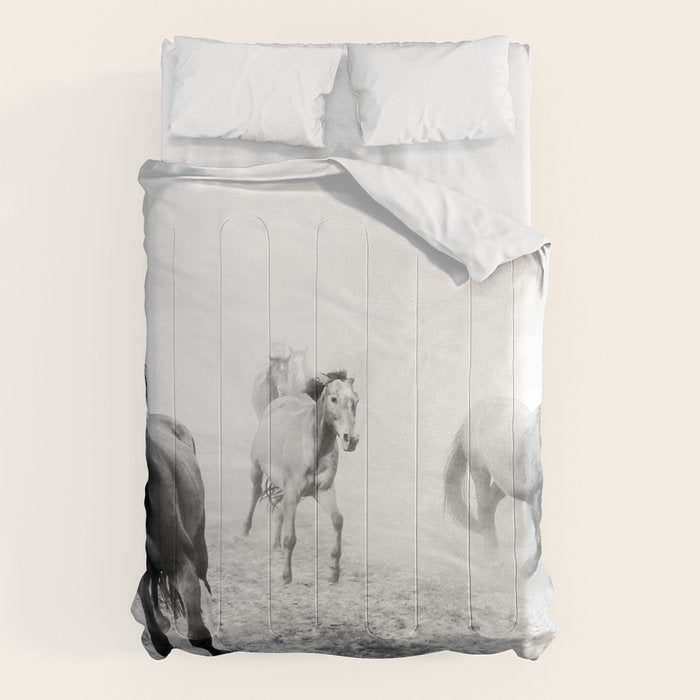 Running with the horses Comforter Gallery Image 6
