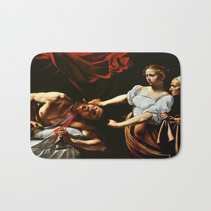Caravaggio - Judith Beheading Holofernes Bath Mat Gallery Image 1