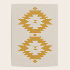 Southwestern Minimalism - Golden Yellow Neutral Beige Poster Gallery Image 4
