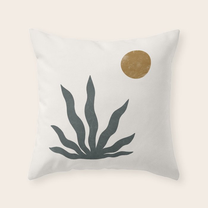 agave Throw Pillow