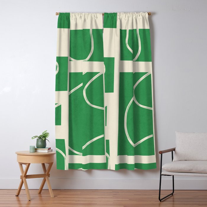 Abstract Pathways 4 Window Curtain Gallery Image 5