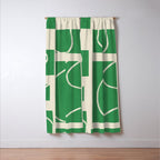 Abstract Pathways 4 Window Curtain Gallery Image 3