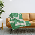 Abstract Pathways 4 Throw Blanket Gallery Image 1
