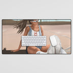 West Coast Vibes Desk Mat Gallery Image 1