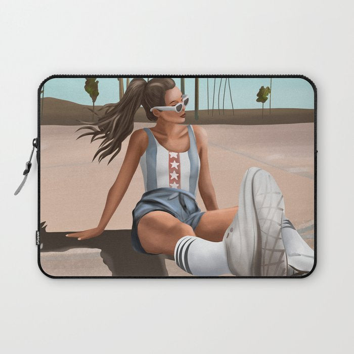 West Coast Vibes Laptop Sleeve Gallery Image 1