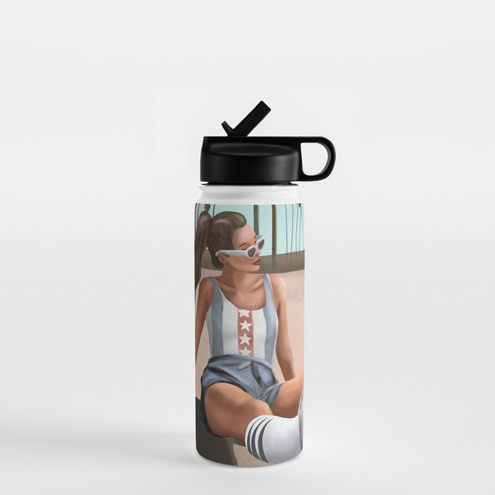 West Coast Vibes Water Bottle Gallery Image 1