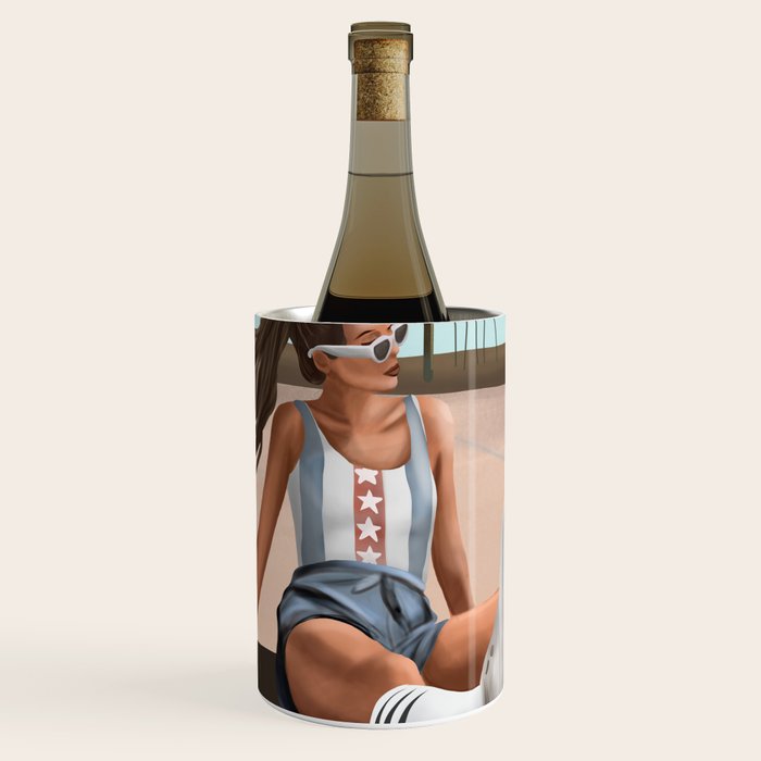 West Coast Vibes Wine Chiller Gallery Image 1
