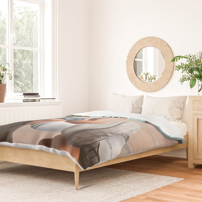 West Coast Vibes Duvet Cover Gallery Image 2