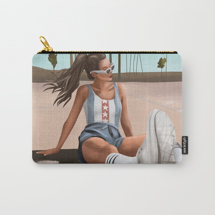 West Coast Vibes Carry All Pouch Gallery Image 1