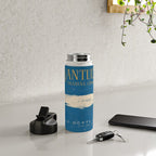 Nantucket Whale Nautical Beach Ocean Cottage Marine Water Bottle Gallery Image 4
