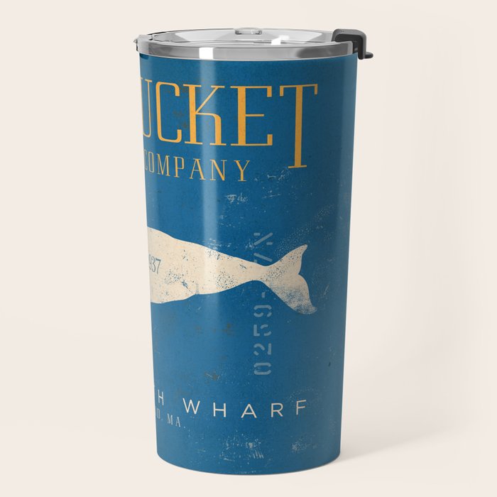Nantucket Whale Nautical Beach Ocean Cottage Marine Travel Mug Gallery Image 2
