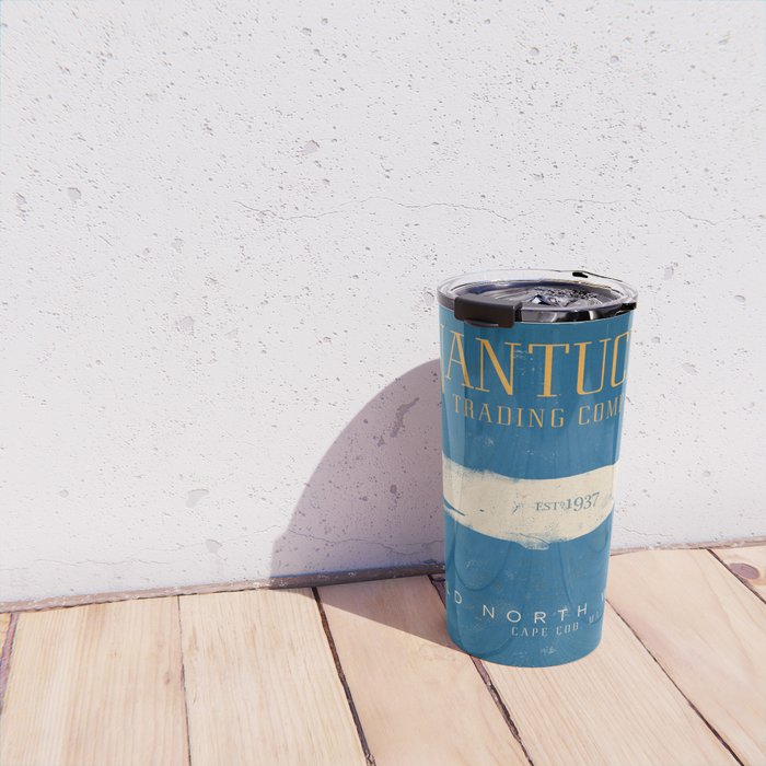 Nantucket Whale Nautical Beach Ocean Cottage Marine Travel Mug Gallery Image 4