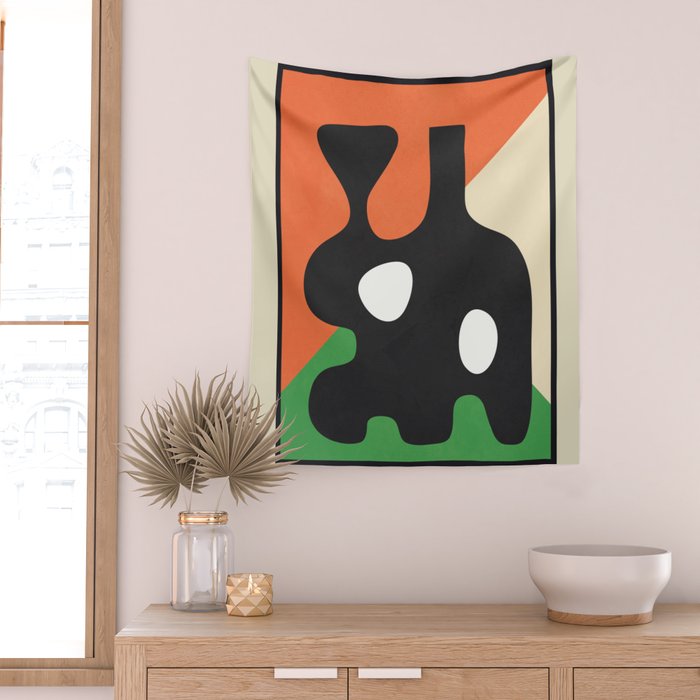 Abstract Art Vase 14 Wall Tapestry Gallery Image 2
