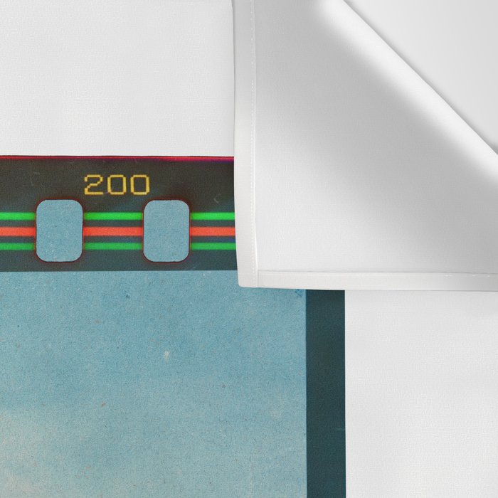 Technicolor Coastal Beach Wall Tapestry Gallery Image 3