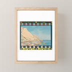 Technicolor Coastal Beach Mini Art Print Gallery Image 1