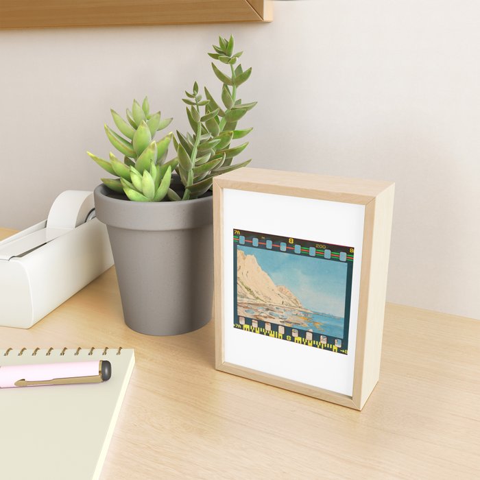 Technicolor Coastal Beach Mini Art Print Gallery Image 2