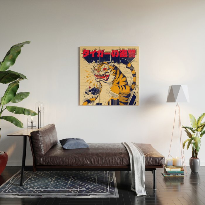 The Revenge of the Tiger Wood Wall Art Gallery Image 2