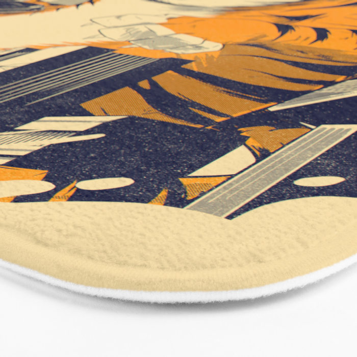 The Revenge of the Tiger Bath Mat Gallery Image 3