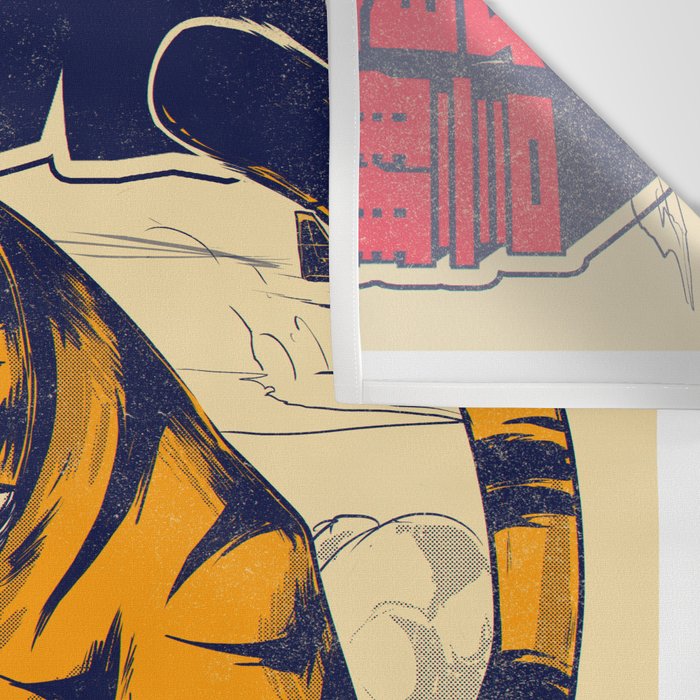 The Revenge of the Tiger Wall Tapestry Gallery Image 3