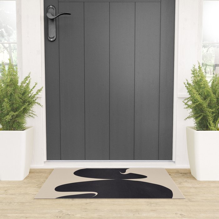 Modern Abstract Shapes 114 Welcome Mat Gallery Image 3