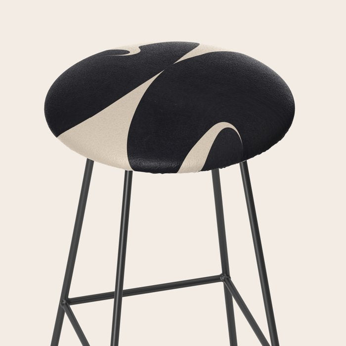 Modern Abstract Shapes 114 Stool Gallery Image 2
