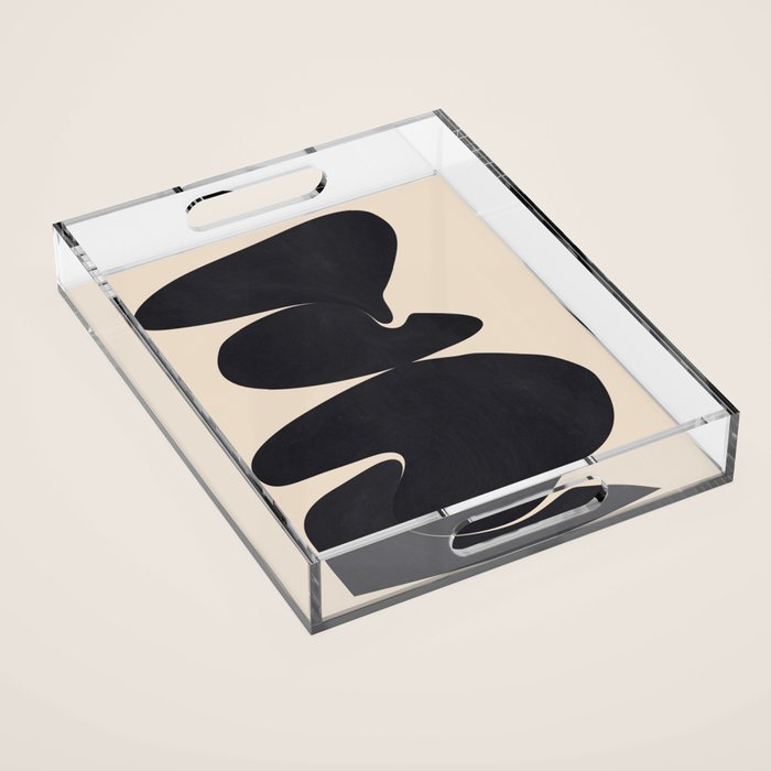 Modern Abstract Shapes 114 Acrylic Tray Gallery Image 1