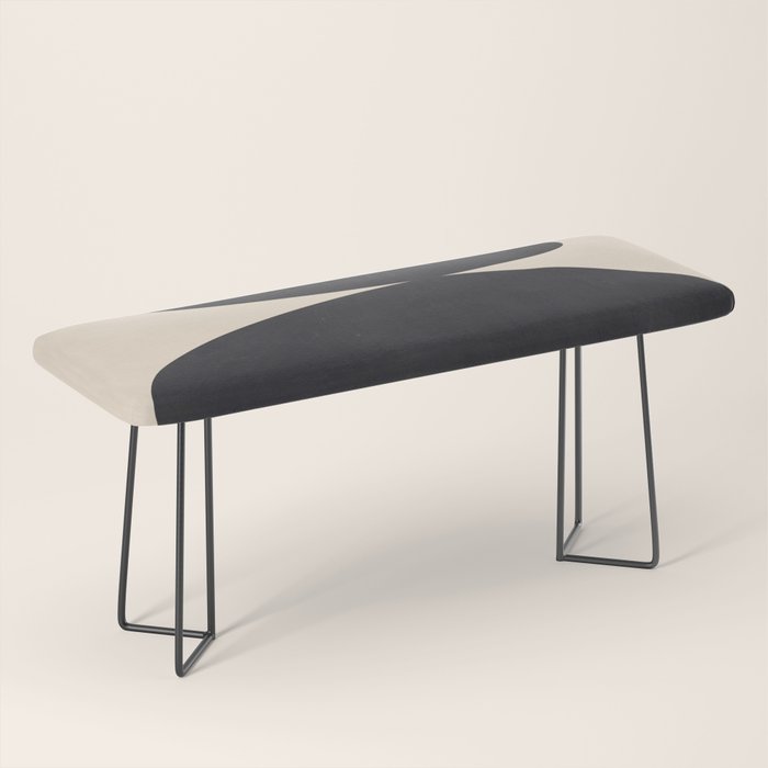 Modern Abstract Shapes 114 Bench Gallery Image 1