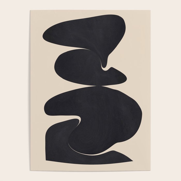 Modern Abstract Shapes 114 Poster Gallery Image 4