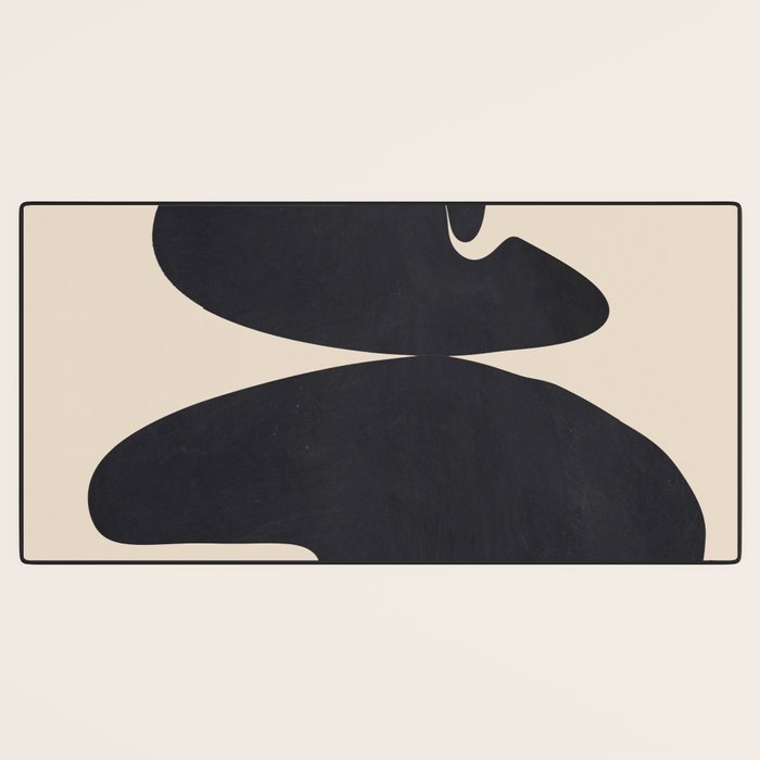 Modern Abstract Shapes 114 Desk Mat Gallery Image 3