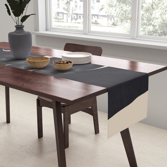 Modern Abstract Shapes 114 Table Runner Gallery Image 2