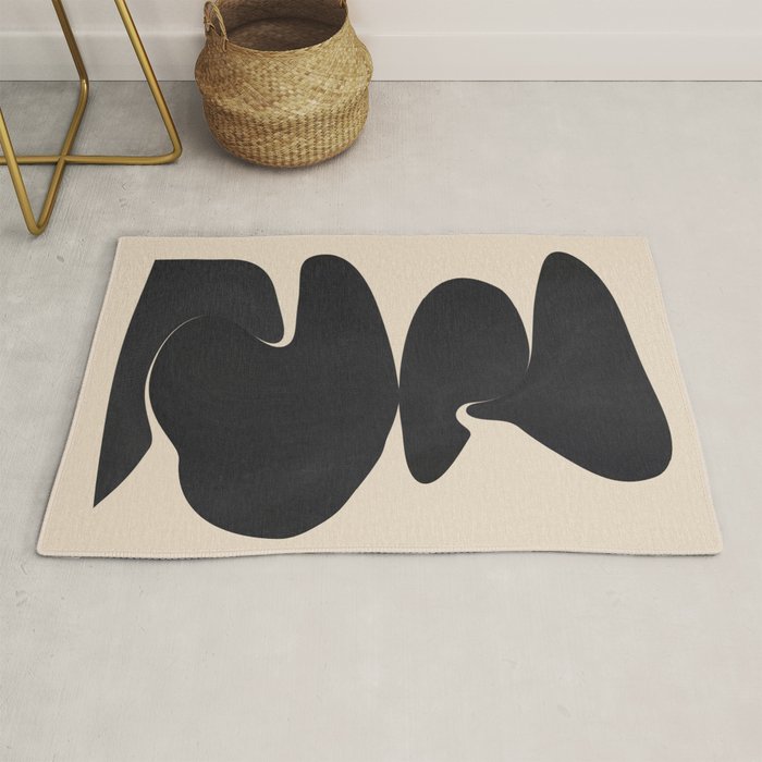 Modern Abstract Shapes 114 Rug Gallery Image 1
