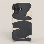 Modern Abstract Shapes 114 iPhone Case Gallery Image 1