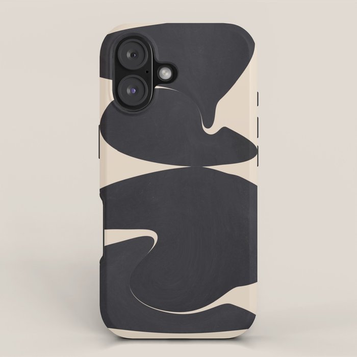 Modern Abstract Shapes 114 iPhone Case Gallery Image 1