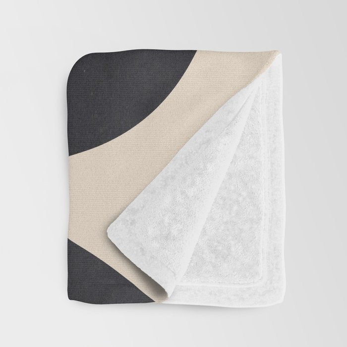 Modern Abstract Shapes 114 Throw Blanket Gallery Image 3