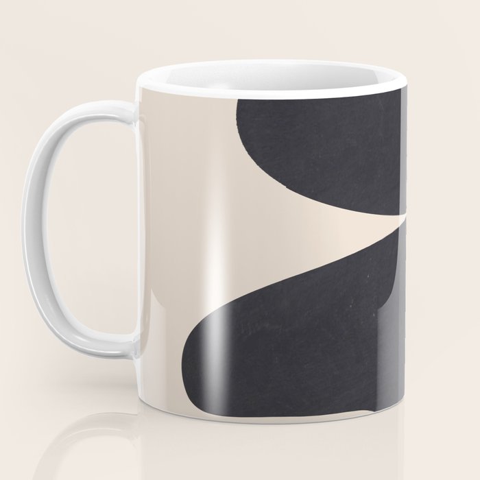 Modern Abstract Shapes 114 Coffee Mug Gallery Image 3