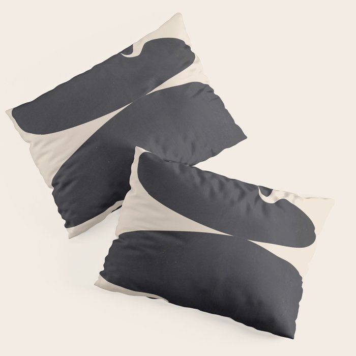 Modern Abstract Shapes 114 Pillow Sham Gallery Image 1